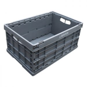 Collapsible Plastic Bins Bulk Storage Folding Containers - Foldable ...